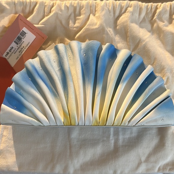 cult gaia NALA MINI CLUTCH - BLUE MULTI - Picture 6 of 9